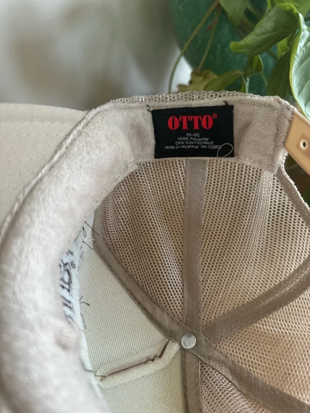 OTTO Beige Trucker Hat - Morgan Wallen, Western, Cowgirl, Festival, Country - Picture 3 of 4